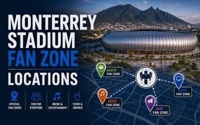 Monterrey Stadium Fan Zone Locations