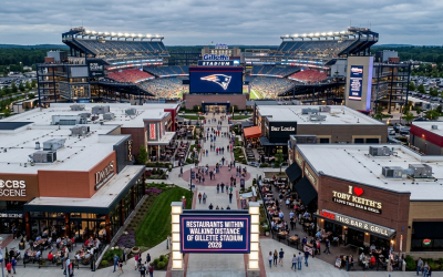 Restaurants within walking distance of Gillette Stadium 2026