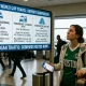 Best airports to fly into for Boston World Cup games