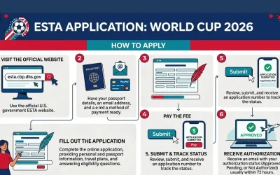 ESTA application World Cup 2026 how to apply