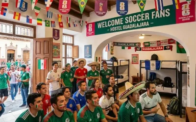 Guadalajara soccer fan hostels for World Cup
