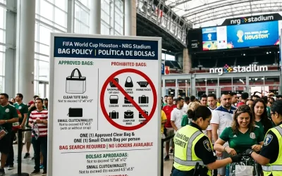 Houston NRG Stadium bag policy World Cup
