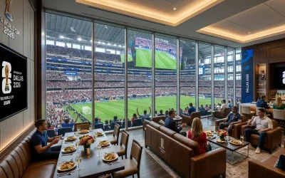 Luxury suites for FIFA World Cup Dallas 2026