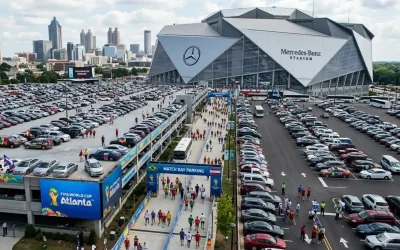 Mercedes-Benz Stadium Atlanta Parking World Cup