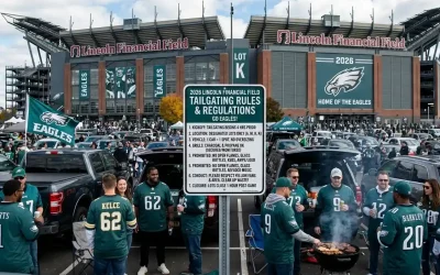 Philadelphia Lincoln Financial Field tailgating rules