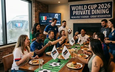Private Dining Room World Cup 2026 Near AT&T Stadium Group