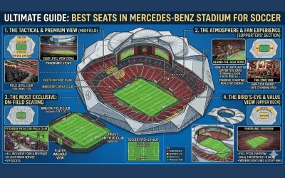 best seats in Mercedes-Benz Stadium for soccer
