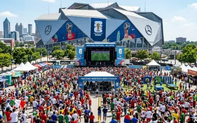 Fan Zones near Mercedes-Benz Stadium World Cup