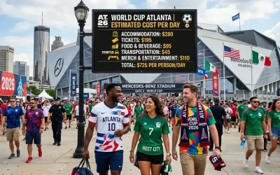 World Cup Atlanta Cost Per Day: Real Daily Budget Breakdown for FIFA 2026 Atlanta