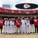 Arrowhead Stadium exterior in Kansas City, host stadium for FIFA World Cup 2026